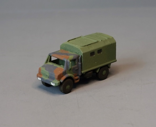 Unimog Truck Hard Top camo